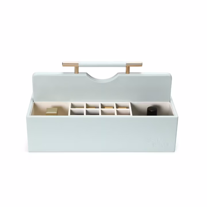 SortWithStyle Luxury Aqua Skincare Organizer